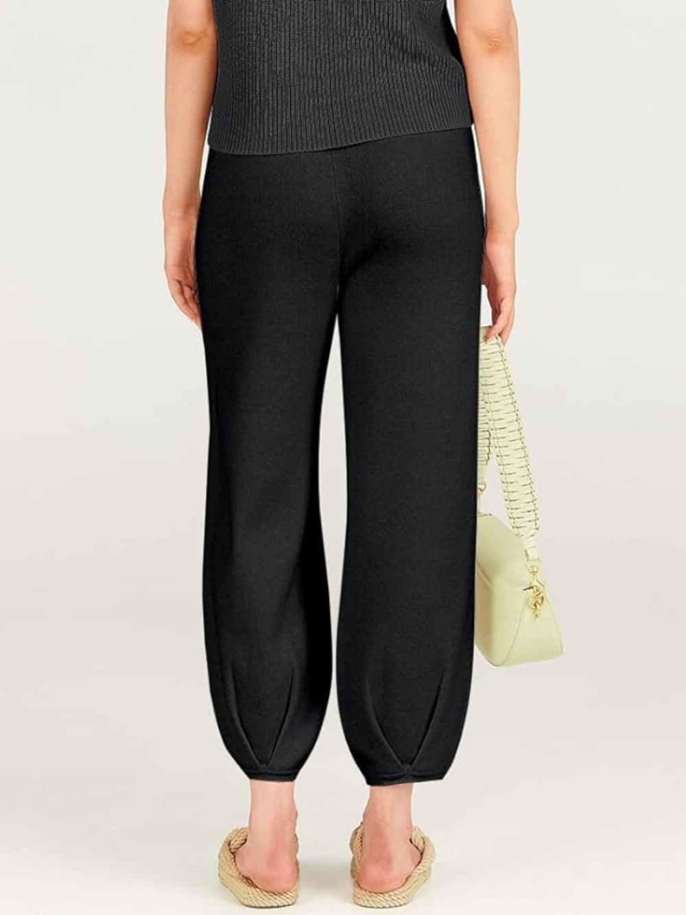 *NWOT* Relaxed Knit Lounge Jogger Pants - Picture 2 of 5